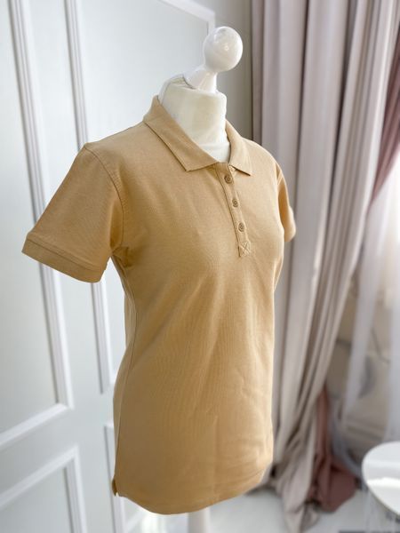 Short-sleeve polo shirt, Violet, XS
