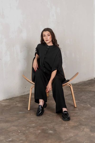 Athena shirt + palace pants (Black)