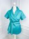 Kimono made of medical cotton (Turquoise)