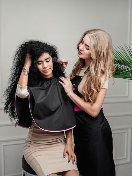 Short cape (Black)