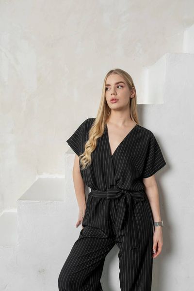 Meade jumpsuit-Striped Design