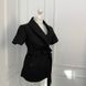 Kimono made of medical cotton (Black)