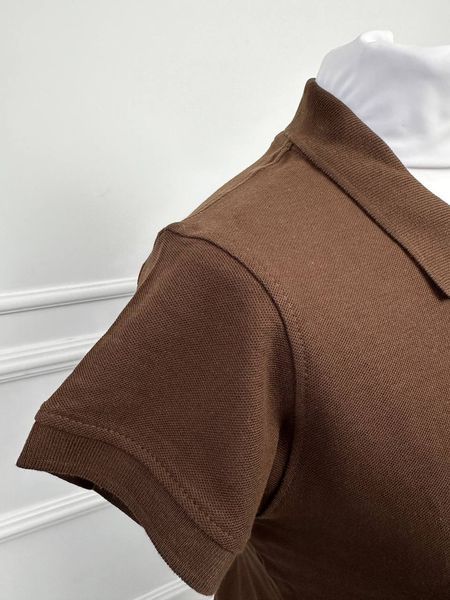 Short-sleeve polo shirt (Brown CH)