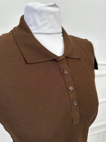Short-sleeve polo shirt (Brown CH)