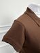 Short-sleeve polo shirt (Brown CH)