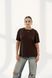 Straight T-shirt(chocolate)