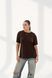 Straight T-shirt(chocolate)