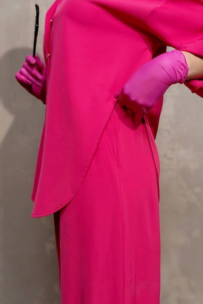 Klimen shirt + palace pants (Fuchsia)