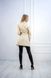 Uniform robe made of raincoat fabric (Light beige)