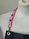 Jacqueline wide belt (Graphite + light pink)